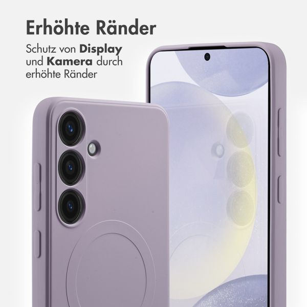 imoshion Color Back Cover mit MagSafe Samsung Galaxy S24 Plus - Lila