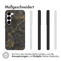 imoshion Design Hülle für das Samsung Galaxy S23 Plus - Black Marble