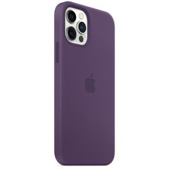 Apple Silikon-Case MagSafe Apple iPhone 12 (Pro) - Amethyst
