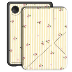 imoshion Design Klappbare Klapphülle Kobo Clara Colour / BW - Garden Stripes