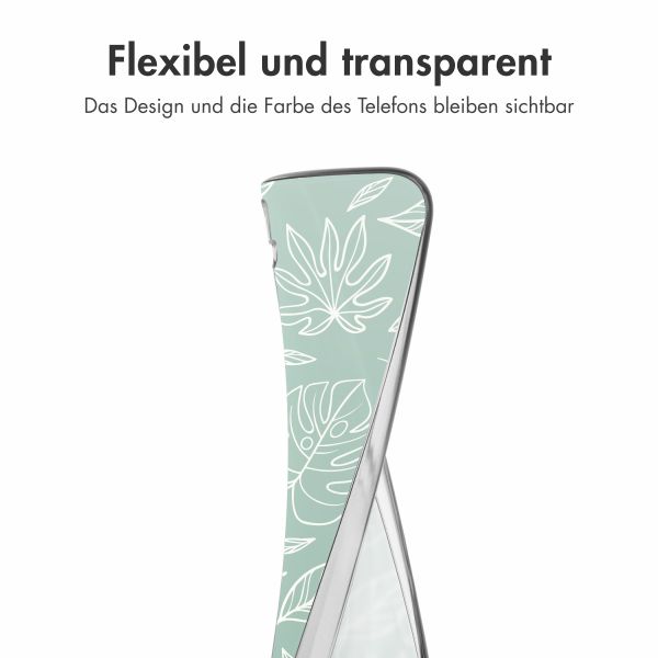 imoshion Design Hülle Samsung Galaxy A14 (5G/4G) - Leaves Line-Art