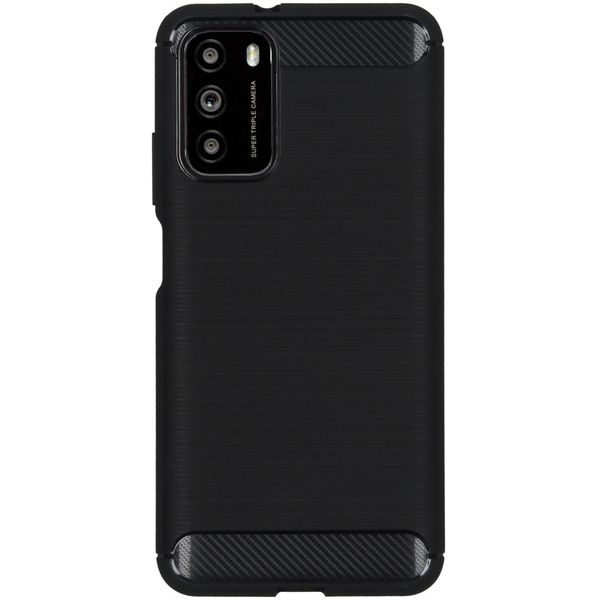 Brushed TPU Case Schwarz für das Xiaomi Poco M3