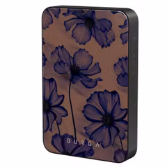 Burga Magnetische Powerbank 5.000 mAh - Geeignet für MagSafe und Qi2 | Velvet Night - Gunmetal