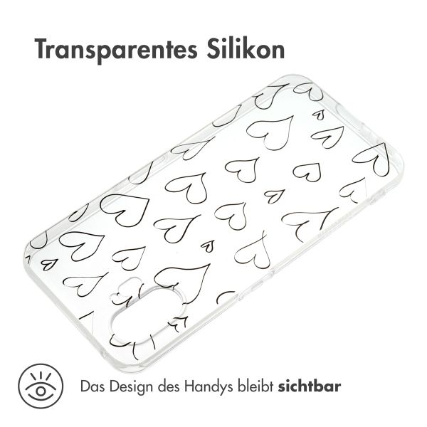 imoshion Design Hülle für das Nothing Phone (2) - Hearts