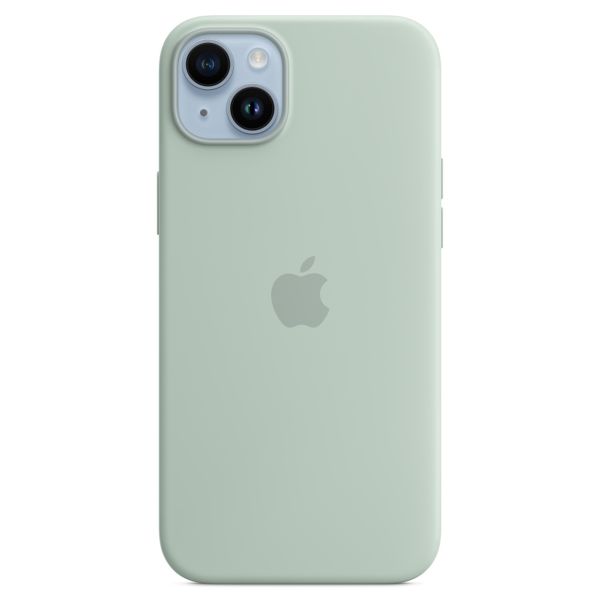 Apple Silikon-Case MagSafe für das Apple iPhone 14 Plus - Succulent
