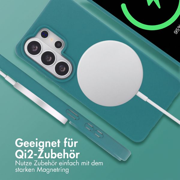 imoshion Color Backcover mit abnehmbarem Handykette und MagSafe Samsung Galaxy S26 Ultra - Dark Green