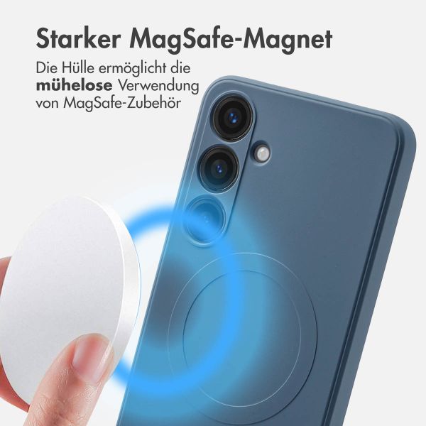 imoshion Color Back Cover mit MagSafe Samsung Galaxy S24 Plus - Dunkelblau