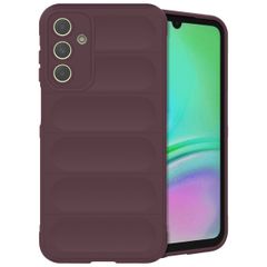 imoshion EasyGrip Back Cover für das Samsung Galaxy A15 (5G/4G) - Aubergine