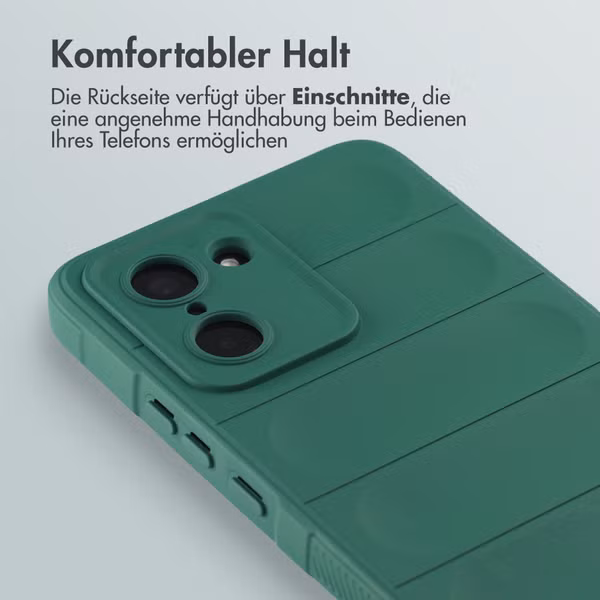 imoshion EasyGrip Backcover OnePlus Nord CE5 - Dunkelgrün