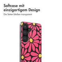 imoshion Design Hülle Samsung Galaxy S24 FE - Dusty Rose Flowers Connect