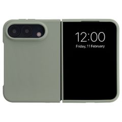 Accezz Liquid Silikoncase mit MagSafe Apple iPhone Duo - Cooper Green