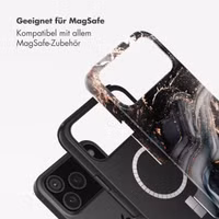 Selencia Vivid Rückabdeckung mit MagSafe Apple iPhone 17 Pro Max - Chic Marble Black