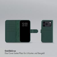 Accezz Edge abnehmbare Bookcase mit MagSafe Apple iPhone 18 Pro / 17 Pro - Grün