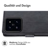 imoshion Luxuriöse Klapphülle für das Xiaomi 14 - Schwarz