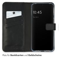 Selencia Echtleder Klapphülle Google Pixel 8 Pro - Schwarz