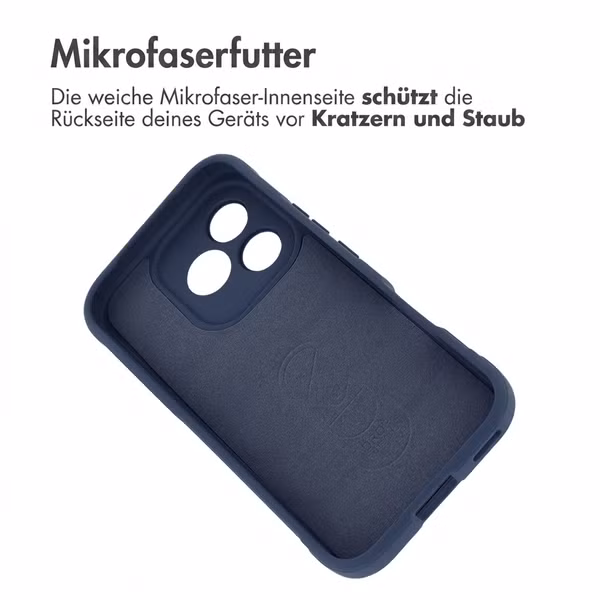imoshion EasyGrip Backcover Honor 600 Lite - Dunkelblau