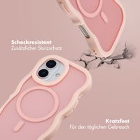 Selencia Wavy Backcover mit MagSafe Apple iPhone 17 - Soft Pink