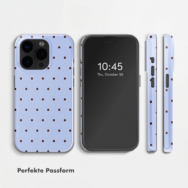 Selencia Vivid Back Cover Apple iPhone 15 Pro - Happy Dots Digital Sky