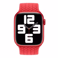 Apple Geflochtenes Solo Loop für das  Apple Watch | 44/45/46/49 mm - Größe 5 - (Product) Red