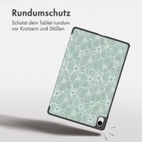 imoshion Design Trifold Klaphülle Samsung Galaxy Tab S11 - Botanica