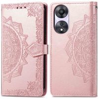 imoshion Mandala Klapphülle Oppo A78 (4G) - Rosé gold