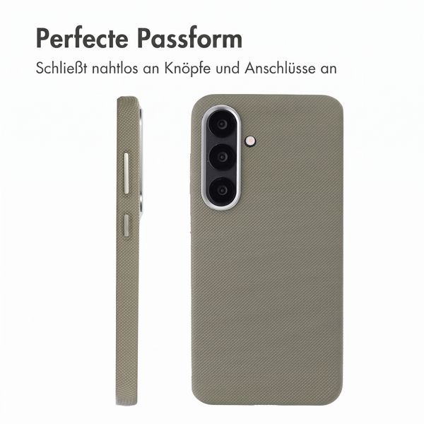 Accezz Mesh Backcover mit MagSafe Samsung Galaxy S25 / S24 - Dunkelgrau