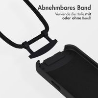imoshion Color Backcover mit abnehmbarem Handykette und MagSafe Apple iPhone 17 Pro - Schwarz