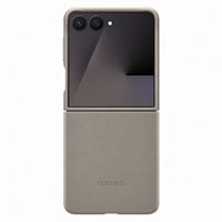 Samsung Original KindSuit Vegan Leather Case Samsung Galaxy Z Flip 7 - Taupe