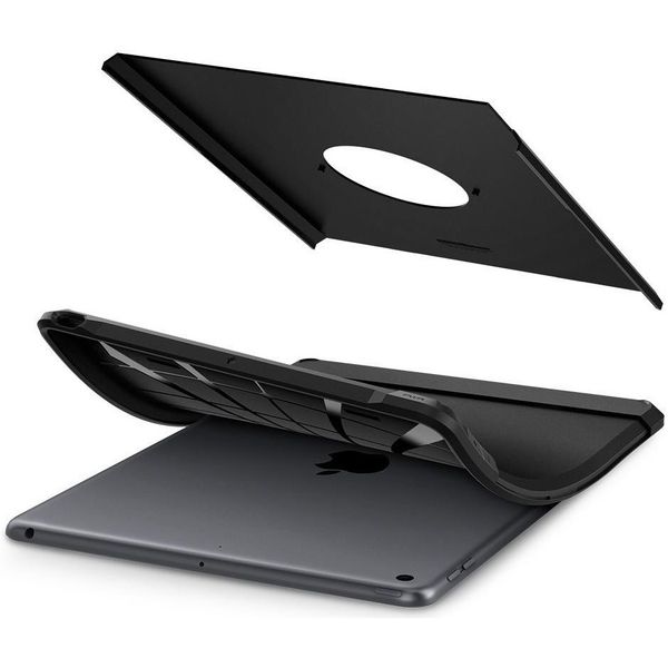 Spigen Tough Armor Backcover Schwarz iPad 9 (2021) 10.2 Zoll / iPad 8 (2020) 10.2 Zoll / iPad 7 (2019) 10.2 Zoll 