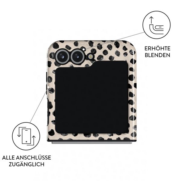 Burga Tough Back Cover für das Samsung Galaxy Z Flip 6 - Almond Latte