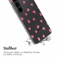 imoshion  Design Hülle für das Samsung Galaxy S23 - Dusty Rose Connected Hearts