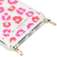 My Jewellery Design Soft Case Kordelhülle iPhone Xs / X - Leopard