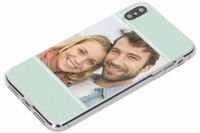 Gestalte deine eigene Apple iPhone Xs Max Gel Hülle - Transparent