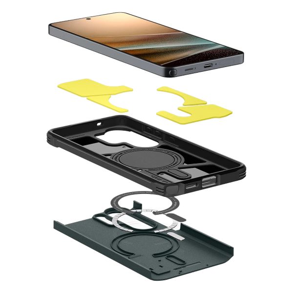 Spigen Tough Armor Backcover MagSafe Samsung Galaxy S26 Ultra - Abyss Green
