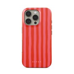 Burga Tough Back Cover MagSafe Apple iPhone 16 Pro - Pomegranate