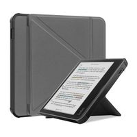 imoshion Klappbare Klapphülle für das Kobo Libra Colour - Grau