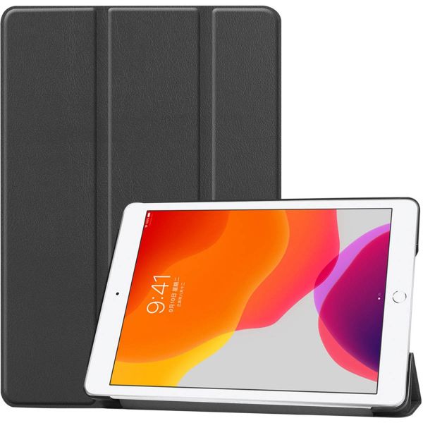 imoshion Trifold Klapphülle Schwarz für das iPad 9 (2021) 10.2 Zoll / iPad 8 (2020) 10.2 Zoll / iPad 7 (2019) 10.2 Zoll 