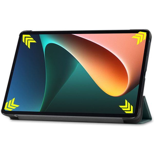 imoshion Trifold Klapphülle Xiaomi Pad 5 / 5 Pro - Dunkelgrün