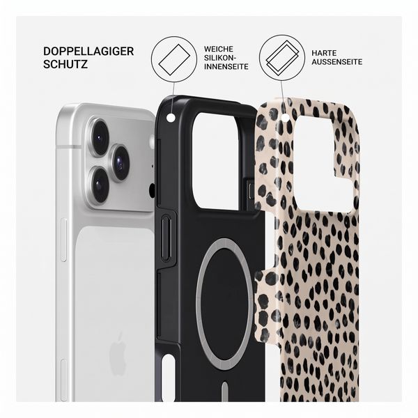 Burga Tough Back Cover MagSafe Apple iPhone 18 Pro Max - Almond Latte