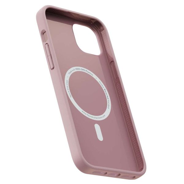 Njorð Collections Slim Case MagSafe für das iPhone 15 Plus - Pink Blush