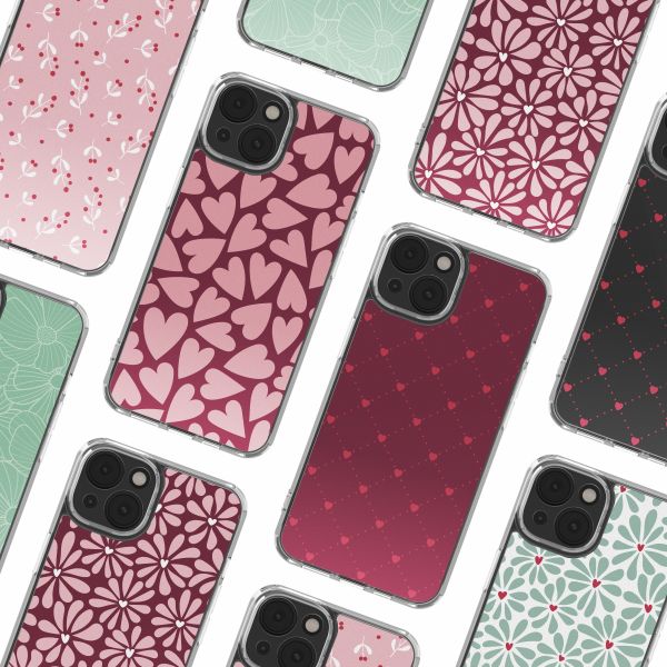 imoshion Design Hülle Apple iPhone 14 - Hearty Blush