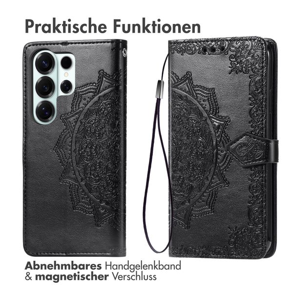 imoshion Mandala Klapphülle Samsung Galaxy S26 Ultra - Schwarz