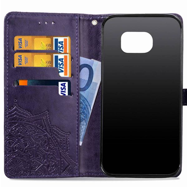 imoshion Mandala Klapphülle Samsung Galaxy S7 - Violett