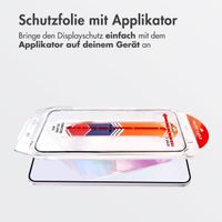 Accezz Gehärteter Glas-Schutz + Applikator Samsung Galaxy A35