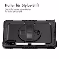 Accezz Robustes Back Cover mit Schultergurt Xiaomi Redmi Pad 2 - Schwarz