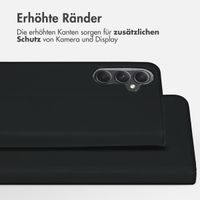 Accezz Wallet TPU Klapphülle Samsung Galaxy A55 - Schwarz