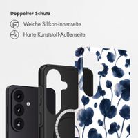 Selencia Vivid Rückabdeckung mit MagSafe Samsung Galaxy S26 - Midnight Blossom