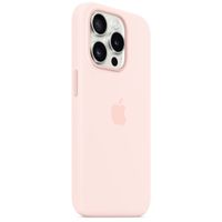 Apple Silikon-Case MagSafe für das iPhone 15 Pro - Light Pink