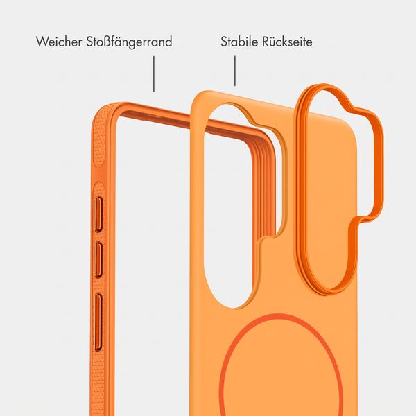 imoshion Color Backcover mit Thin MagSafe Ring Samsung Galaxy S26 Ultra - Orange