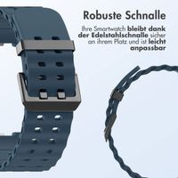 imoshion Ocean Silikonarmband für das  Samsung Galaxy Watch 8 (40/44mm) / Classic (46mm) - Dunkelblau